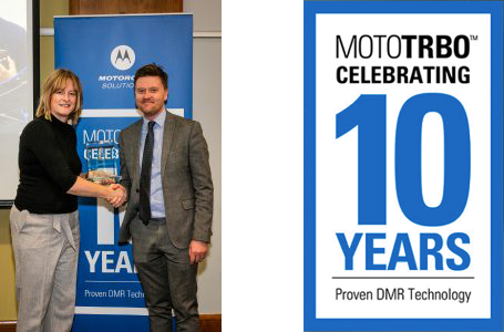 motorola 10 years award