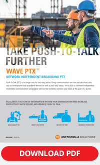 Motorola WAVE PTX Brochure Download